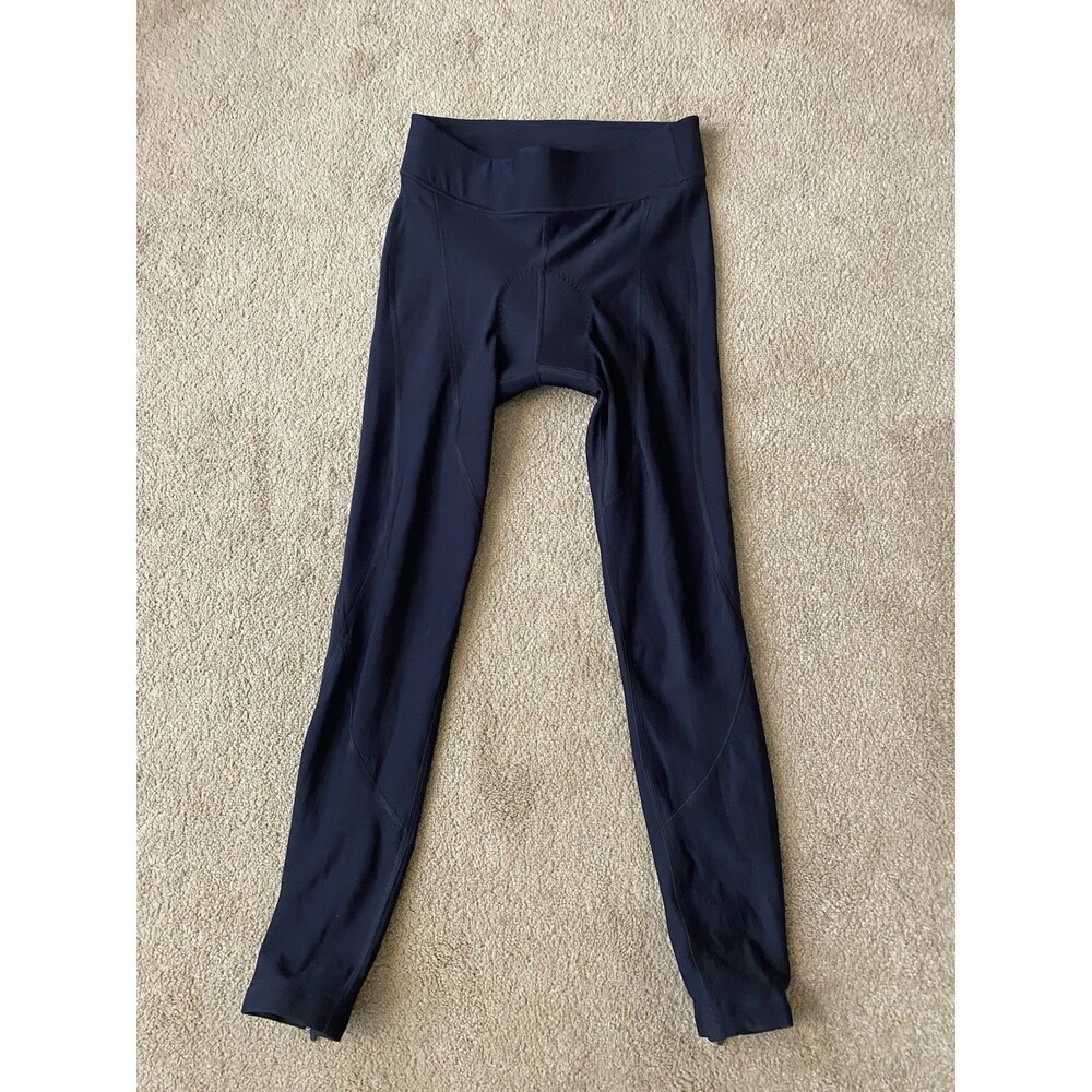 Cannondale Women’s Cycling Tights Black Padded Breathable Size M Nylon Polyester